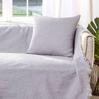 Διακοσμητική Μαξιλαροθήκη Charisma Cotton Stripe / 57x57 / Silver